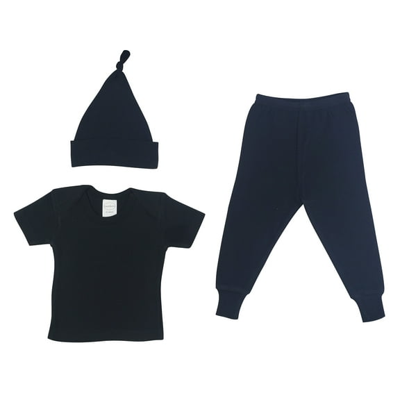 Bambini Shirt, Long Pants Set and Knotted Cap