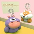 thumbnail image 5 of Hooks For Hanging,3D Cute Cartoon Animals Card Photo Holder Table Number Memo Note Stands Holder, 5 of 5