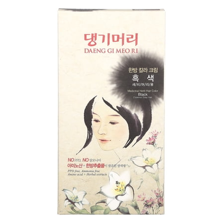 Daeng Gi Meo Ri Herbal Cream Hair Dye - Color : Black