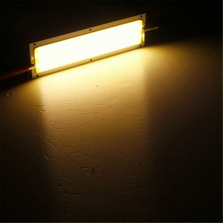 

SuoKom New 12V-24V 1000LM 10W COB LED Strip Light High Power Lamp Chip Warm/Cool White