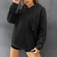 thumbnail image 4 of Kiplyki Fall Hoodies for Women Loose Sweatshirts Drawstring Back Graphic Shirts Pullover Long Sleeve Tops, 4 of 7