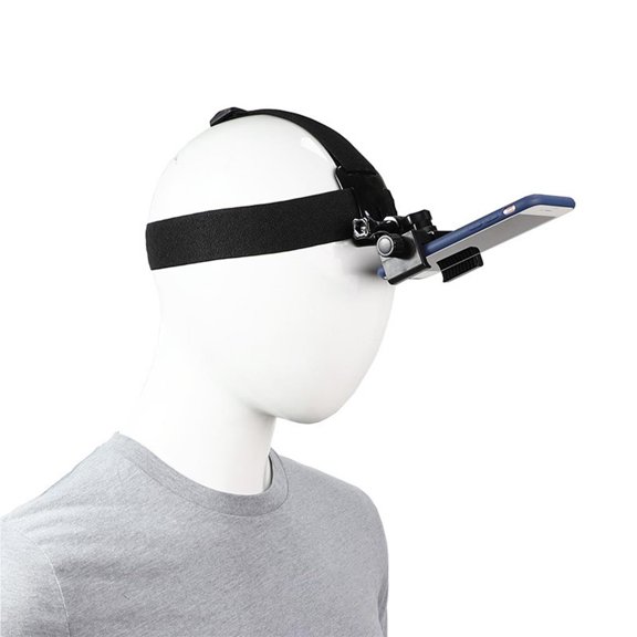 Eigraketly Diadema Soporte para teléfono Herramienta Soportes fijos Fijación de sujeción estable ajustable Montaje de teléfonos Correas para carpas