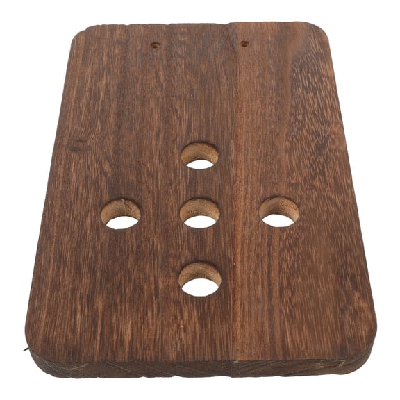 Raindrops Solid Wood Fern Mounting Board for Hanging Plants Indoor Wall Decoration