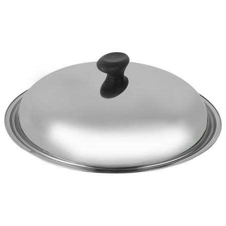 

Stainless Steel Cooking Pot Lid Multifunction Anti-scald Thicken Pot Cover Protector Kitchen Tool(38cm)