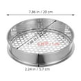 Hongchegh garden sieve Dirt Garden Sieve Soil Sifter Stainless Rocks
