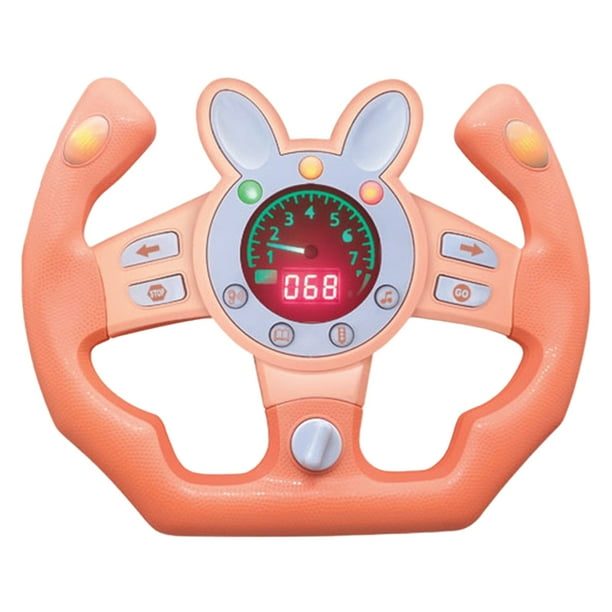 Juguete electrónico para niños con volante, juguete educativo para bebés. Estilo 2