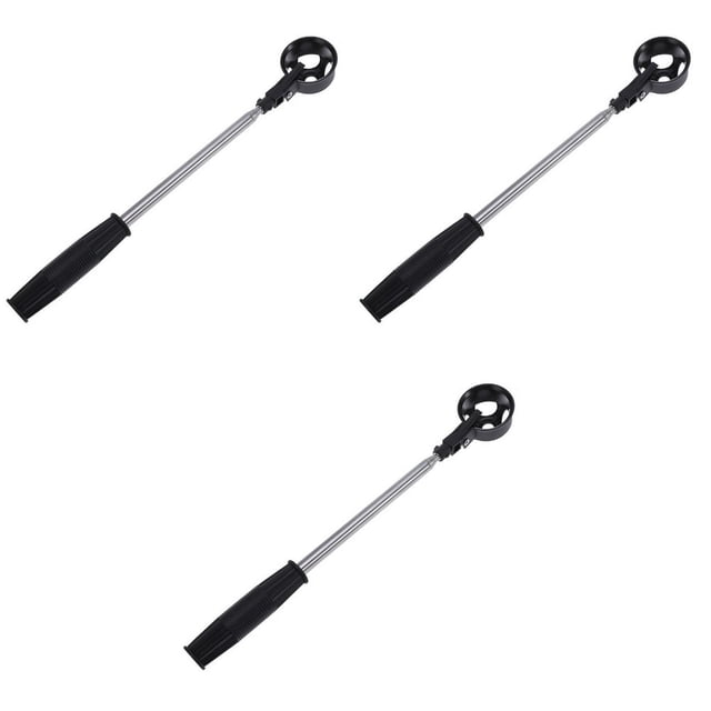 HLONK 3 Unités Attrape-Balles de Golf Accessoires de Ramassage de Balles Outil de Récupération Rétractable Extensible