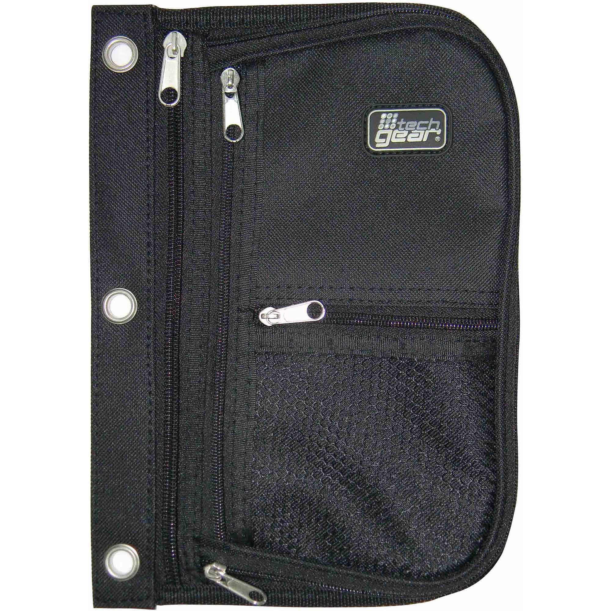 multi pocket pencil pouch