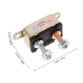 thumbnail image 2 of AURARMLET Automatic Reset Breaker Circuit Breaker Copper Electrical System Safety Vehicle Electrical System 1Pack, 2 of 5