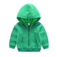 thumbnail image 2 of Avtoify Boys Hoodies Casual, Fall Hoodies for Boys, Boys Jacket Leisure, Long-Sleeve Hooded top Set for Children, Two-Piece Outfit with top and Pants, Solid-Color Girls' Hoodie, Long-Sleeve Set, 2 of 3