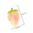 thumbnail image 5 of HONMEET 5Pcs Lifelike Pink Faux Strawberries Plastic Models Ideal for Home Decor and Event Decoration, 5 of 7