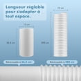 thumbnail image 4 of Manguera de aire acondicionado móvil, 2 m, flexible y estable, PVC, manguera de aire acondicionado, 4 of 5