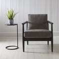 thumbnail image 2 of Uttermost Table d'Appoint Ronde en Fer et Aluminium Brunei Noir Vieilli, 2 of 8