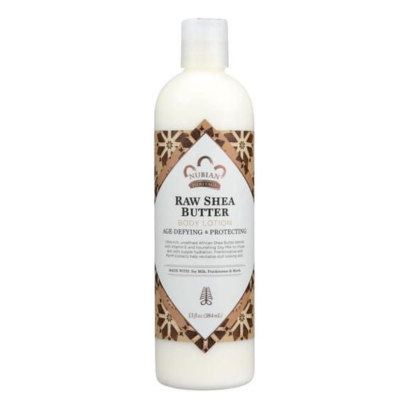 Nubian Heritage Lotion Raw Shea and Myrrh - 13 oz