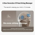 thumbnail image 5 of Electric Head Massager Air Compression Knead Scalp Eye Heat Hot Compress Relieve Fatigue, 5 of 13
