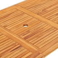 thumbnail image 6 of vidaXL 7 Piece Folding Patio Dining Set Solid Teak Wood, 6 of 11