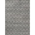 thumbnail image 1 of Ahgly Company Indoor Rectangle Mid-Century Modern Cloudy Gray Trellis Area Rugs, 3' x 5', 1 of 6