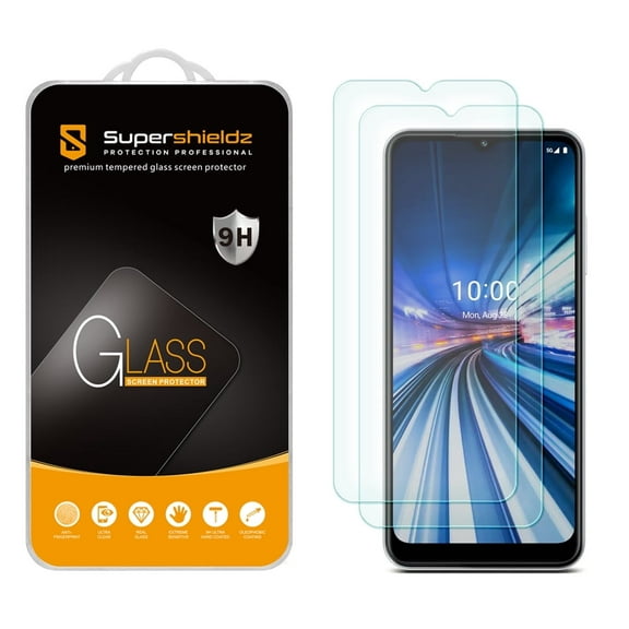(2 Pack) Supershieldz Designed for Celero 5G Tempered Glass Screen Protector, Anti Scratch, Bubble Free