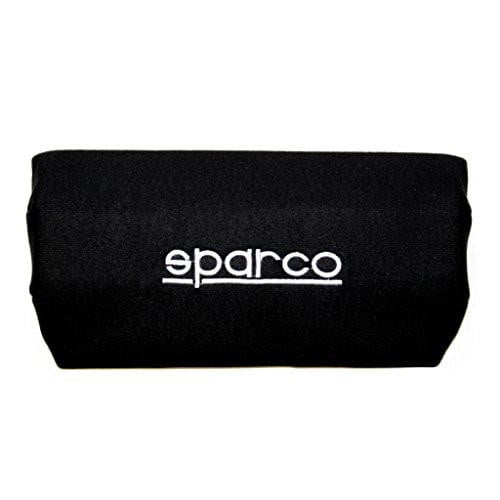 Sparco 01023NR Lumbar Cushion Black Universal Fit