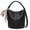 Black, variant on FALAN MULE Small Crossbody Bag for Women Vegan Leather Mini Bucket Handbags Shoulder Purse