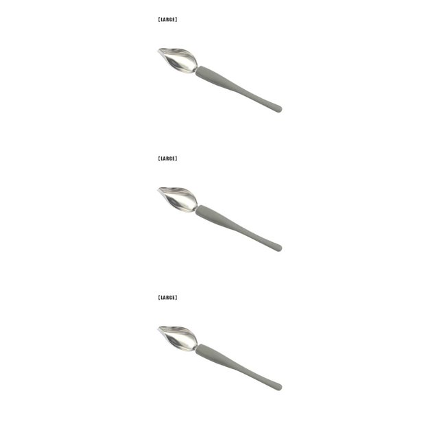 Kearding 1 cuchara para salsa, de acero inoxidable, de lápiz artístico, herramienta de cuchara para dibujar, decoración de Chef, utensilios Type4 NO4