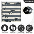 thumbnail image 5 of Yayeee Magnetic Dishwasher Cover for The Front Decoration Home Kitchen Machine Sticker Protector, Dark Sharks, 5 of 6