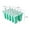 Mint Green, variant on Silicone Popsicle Molds with Sticks, 10 Pieces DIY Reusable Silicone Ice Pop Molds Easy Release Ice Pop Maker with Reusable Popsicle Sticks Silicone Funnel and Cleaning Brush