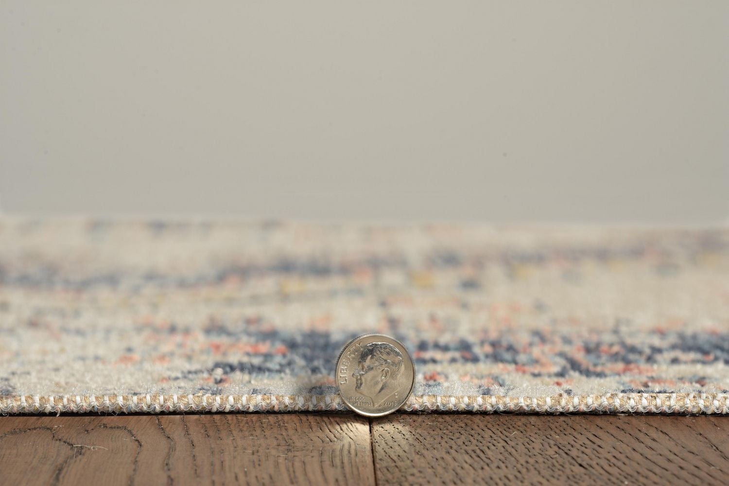 Great Zero Stiles Ivory & Navy 8' x 10' Area Rug