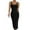 Black, variant on Sleeveless Knit Midi Dress for Women Summer 2025 – Casual Button-Front Sundress with Vertical Texture & Slit Hem Pink M