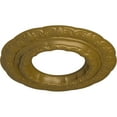 thumbnail image 3 of Ekena Millwork 15 3/8"OD x 7"ID x 1"P Lisbon Ceiling Medallion (Fits Canopies up to 7"), Hand-Painted Gold, 3 of 5