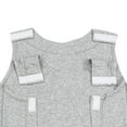 thumbnail image 4 of Womens Tank Tops Plus Size under $5 Easy To Wear Take Off Postoperative Care Clothing for Fractures Fully Open Top Sleeveless Round Neck Tank Top Gray M, 4 of 6