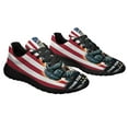thumbnail image 6 of Memorial Day Stnd For The Veteran ChriStan Cross Memorial American flag Shoes Sneakers Black Size 12, 6 of 7