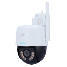 Uniarch By Uniview NDAA 3MP Outdoor Wi‑Fi Pan‑Tilt Security Camera with Two‑Way Audio, Active Deterrence, Night Vision, IP66 Weatherproof | Secure IT Global