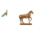 thumbnail image 1 of Escultura De Caballo De Pavo Real, Figura Decorativa Para Jardín, Artesanía, Estatua De Resina Grabada, Figuras De Animales Para Decoración Del Hogar, La Oficina Y El Jardín., 1 of 8