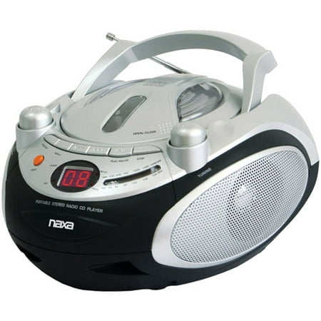 Naxa NPB245 Portable CD Player and AM/FM Radio