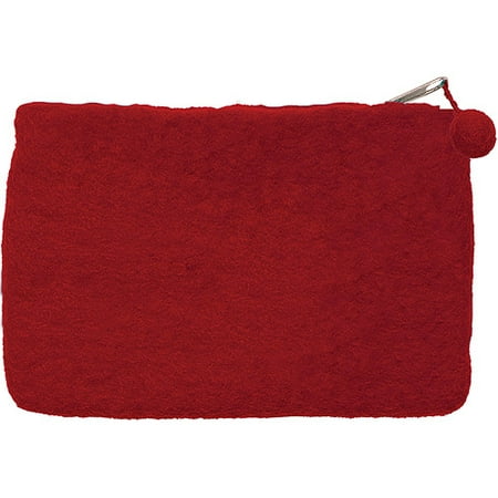Dimensions Feltworks 100% Wool Purse Mini Red