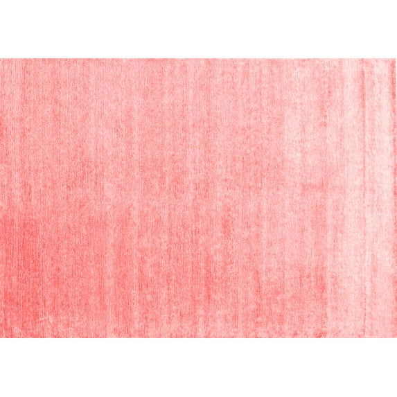 Ahgly Company Indoor Rectangle Abstract Red Contemporary Area Rugs, 3' x 5'