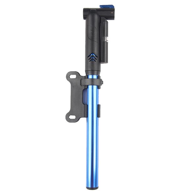 Mini portátil de carretera Motocicletas Bomba de aire Válvula de inflado Manguera flexible con cabezal y de cli Azul Zulema Bomba de neumáticos de ciclismo
