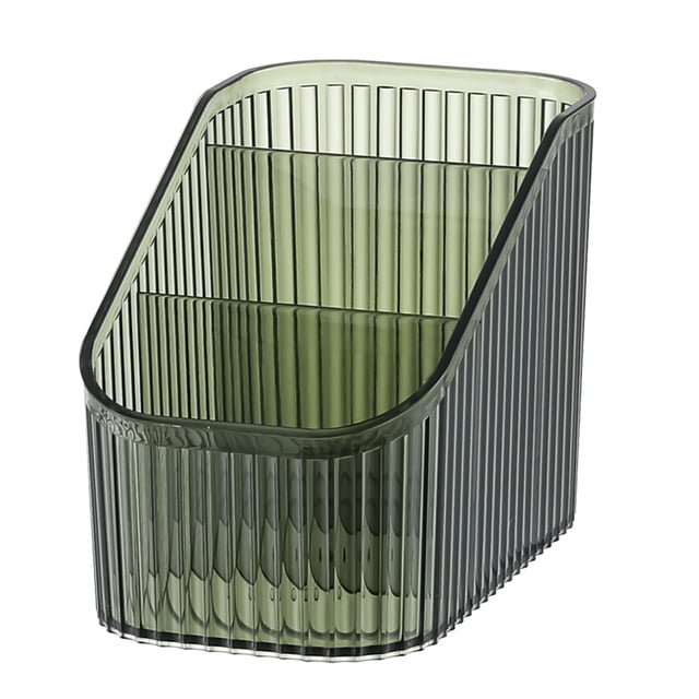 Organizador de brochas de maquillaje Dinheiro, caja de almacenamiento de escritorio, soporte para mostrador para productos de belleza, lápiz labial, joyas, papelería, 15 x 11 x 9,5 cm