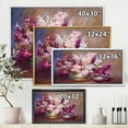 thumbnail image 4 of Designart 'Bouquet Of Still Life Lilacs ' Traditional Framed Canvas Wall Art Print, 4 of 5