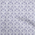 thumbnail image 1 of oneOone Silk Tabby Light Purple Fabric Block Craft Projects Decor Fabric Printed By The Yard 42 Inch Wide, 1 of 5