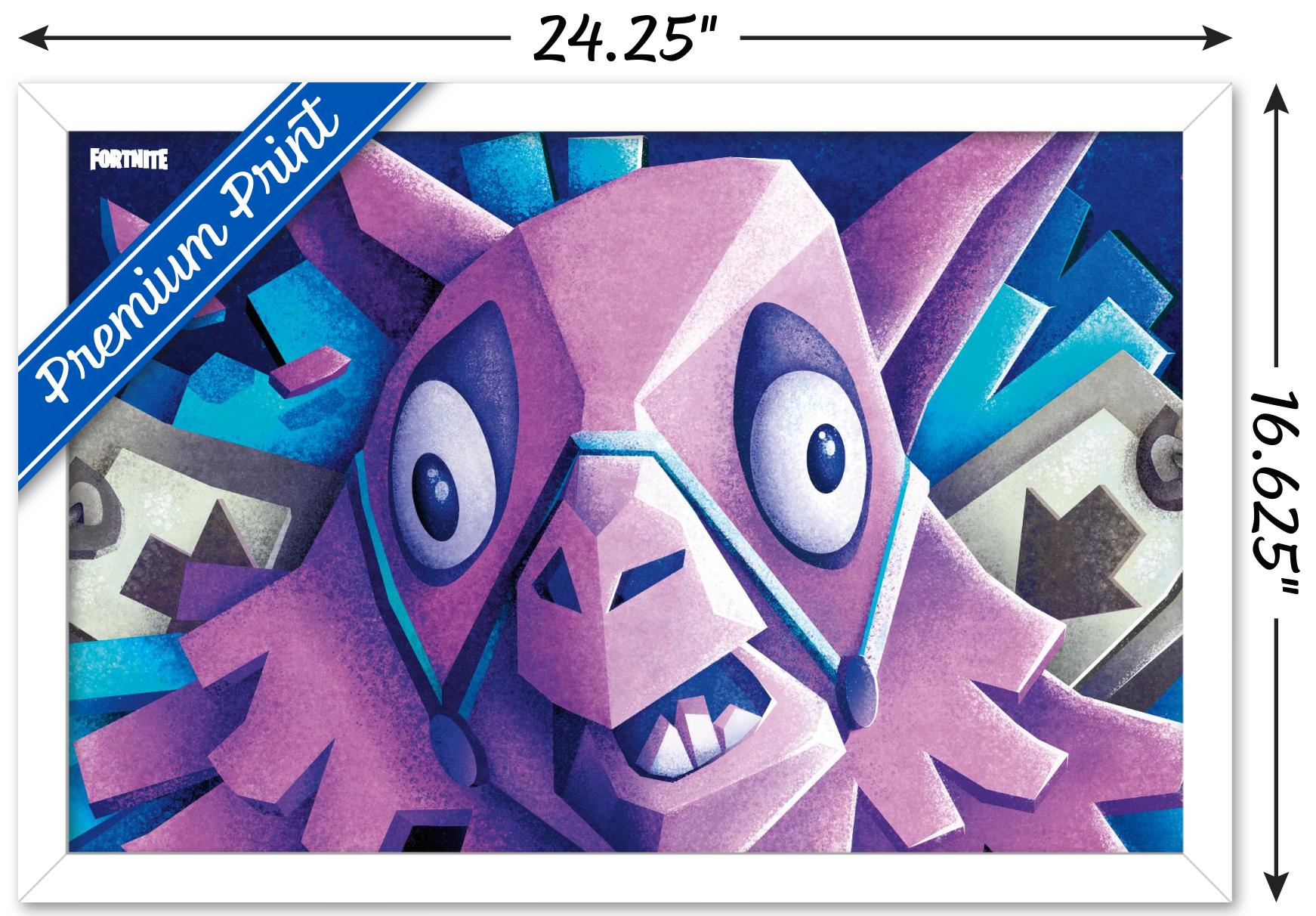 Fortnite - Llama Wall Poster, 14.725" x 22.375", Framed