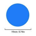 thumbnail image 3 of HUASHENG 19MM Transparent Plastic Disc Counting Chips Game Accessories, 3 of 4