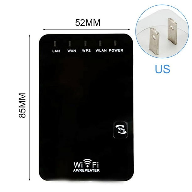 Mini Repetidor Wifi De 300Mbps, Extensor Inalámbrico De 2,4G, Amplificador De Señal Wifi, Repetidor De Largo Alcance Yuarrent EL012787-00