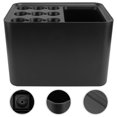 thumbnail image 4 of OFFIGAM Black Wall-Mounted Umbrella Storage Holder for Home, Space-Saving Decorative Organizer Rack, 4 of 8