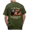 thumbnail image 6 of PEASKJP Big and Tall Short Sleeve T Shirts for Men Mens T Shirt Graphic Casual Fashion Workout Tee Shirts T Shirt,Size L, 6 of 6
