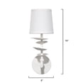thumbnail image 3 of Jamie Young Co Petal Wall Sconce in White Ceramic, 3 of 7