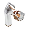 thumbnail image 4 of Sandalia VIZZANO 6551103 Mujer Vestir Metalico plateado 23, 4 of 6