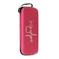 thumbnail image 2 of Caja de almacenamiento Contenedor anti-presión con cremallera EVA Soporte de almacenamiento de viaje portátil a prueba de agua, Rosa roja Eigraketly HA004321-02, 2 of 7