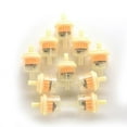 thumbnail image 2 of SPRING PARK 10Pcs Universal Motorcycle Mini Plastic Inline Fuel Gas Gasoline Patrol Filters, 2 of 6